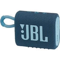 Беспроводная колонка JBL Go 3 (синий) - фото