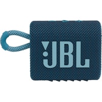 Беспроводная колонка JBL Go 3 (синий) - фото2