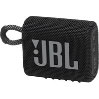 Беспроводная колонка JBL Go 3 (черный) - фото