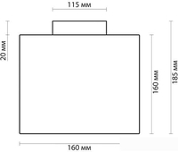 Бра Odeon Light Cross 2407/1C - фото2