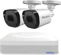Гибридный видеорегистратор Falcon Eye FE-104MHD Kit Light Smart - фото