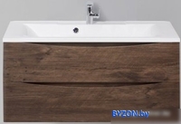 BelBagno Тумба под умывальник Marino-1000-2C-SO-RW-P (rovere moro) - фото