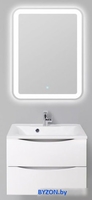 BelBagno Тумба под умывальник Marino-650-2C-SO-BL-P (bianco lucido) - фото2