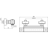 Смеситель Valvex Estil Square Plus 2447170 - фото2