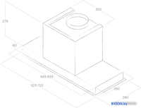 Кухонная вытяжка Elica Hidden 2.0 IXGL/A/52 PRF0097676A - фото2