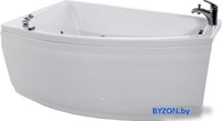 Ванна Triton Бэлла 140x76L (с каркасом, экраном и сифоном) - фото2