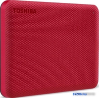 Внешний накопитель Toshiba Canvio Advance 2TB HDTCA20ER3AA (красный) - фото2