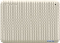 Внешний накопитель Toshiba Canvio Advance 2TB HDTCA20EW3AA (бежевый) - фото