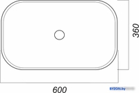 Умывальник Sanita Luxe Infinity 60 INFSLWB01 - фото2