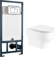 Унитаз WeltWasser Erlenbach 004 GL-WT + Marberg 507 SE (белый глянец/хром) - фото