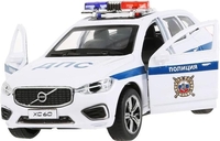 Технопарк Volvo XC60 R-Desing Полиция XC60-12POL-WH - фото2