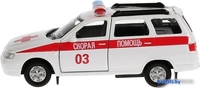 Технопарк Lada 111 Скорая SB-16-67-A-WB - фото