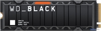 SSD WD Black SN850 NVMe Heatsink 500GB WDS500G1XHE - фото
