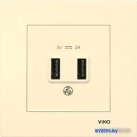 Розетка USB Viko Karre 90961117 - фото