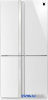 Четырёхдверный холодильник Sharp SJGX98PWH - фото