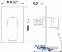 Смеситель Wasserkraft Exter 1651 - фото2