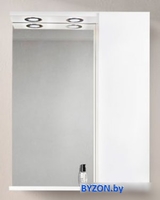 BelBagno Шкаф с зеркалом Marino-SPC-800/750-1A-BL-P-R (bianco lucido) - фото