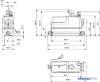 Канализационная установка Grundfos Sololift2 CWC-3 - фото2