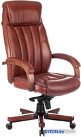 Кресло Бюрократ T-9922WALNUT/CHOK (светло-коричневый) - фото