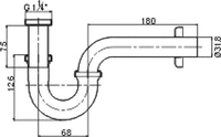 Сифон Slezak RAV MD0544 - фото2