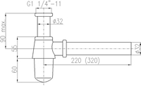 Сифон Slezak RAV MD0545 - фото2