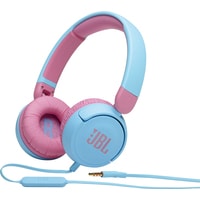 Наушники JBL JR310 (голубой/розовый) - фото