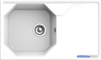 Кухонная мойка GranFest GF-U-840L (иней) - фото2