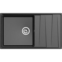 Кухонная мойка GranFest GF-LV-860L (черный) - фото2