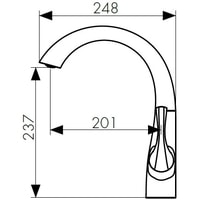 Смеситель Kaiser Comba 48033-1 - фото2