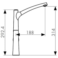 Смеситель Kaiser Stick 49144 - фото2