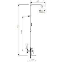 Душевая система Kaiser Linear 59182 - фото2