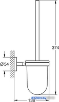 Ершик для унитаза Grohe BauCosmopolitan 40463001 - фото2