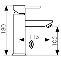 Смеситель Kaiser Sensor 38311 - фото2