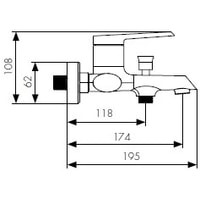 Смеситель Kaiser Areva 08022 - фото2
