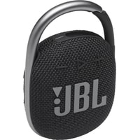 Беспроводная колонка JBL Clip 4 (черный) - фото