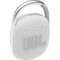 Беспроводная колонка JBL Clip 4 (белый) - фото