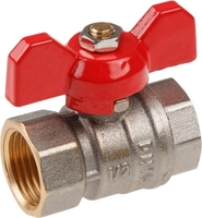 Запорная арматура AV Engineering Шаровой кран бабочка ВН-ВН 1/2" AVE139012 - фото