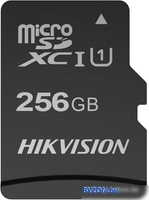 Карта памяти Hikvision microSDXC HS-TF-C1(STD)/256G/Adapter 256GB (с адаптером) - фото