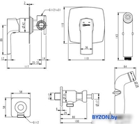 Смеситель Lemark Ursus LM7219BL - фото2