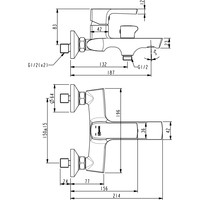 Смеситель Lemark Ursus LM7214BL - фото2