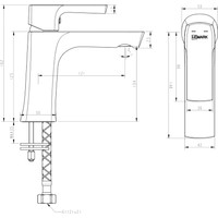 Смеситель Lemark Ursus LM7206BL - фото2