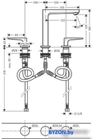 Смеситель Hansgrohe Metropol 32515990 - фото2