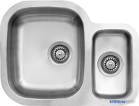 Кухонная мойка Ukinox Модерн MOP605.460 15GT10P --- (с сифоном) - фото