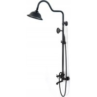 Душевая система Rea Retro REA-P2366 (черный) - фото2