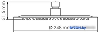Верхний душ Wasserkraft A121 - фото2