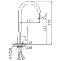 Смеситель FRAP F4057 - фото2