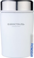 Термос для еды BIOSTAL NTD-500W 0.5л (белый) - фото