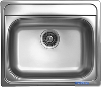 Кухонная мойка Ukinox Гранд GRP570.490 --GT8K 0C- (с сифоном) - фото