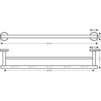 Держатель для полотенца Hansgrohe Logis UA 41712000 - фото2