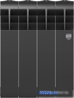Биметаллический радиатор Royal Thermo BiLiner 350 Noir Sable (4 секции) - фото2